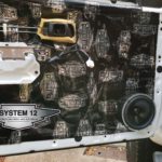Mobile installation Car Builder sound deadening