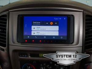 Android Auto Home menu